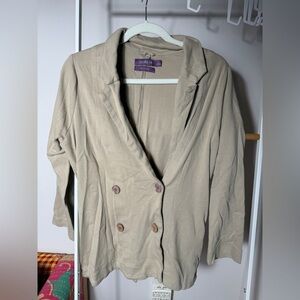 Adore Me Women's Beige Blazer